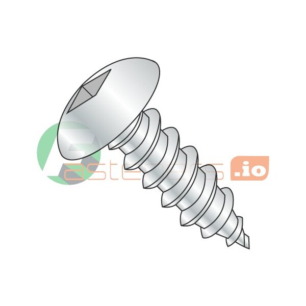 Newport Fasteners Sheet Metal Screw, #14 x 3/4 in, Zinc Plated Steel Truss Head Square Drive, 3000 PK 935330 - main